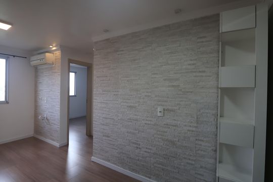 Sala de apartamento para alugar com 2 quartos, 44m² em Estância Velha, Canoas