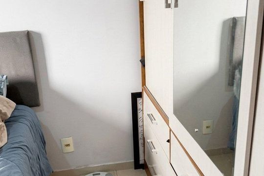 Quarto de apartamento à venda com 2 quartos, 48m² em Colônia (Zona Leste), São Paulo
