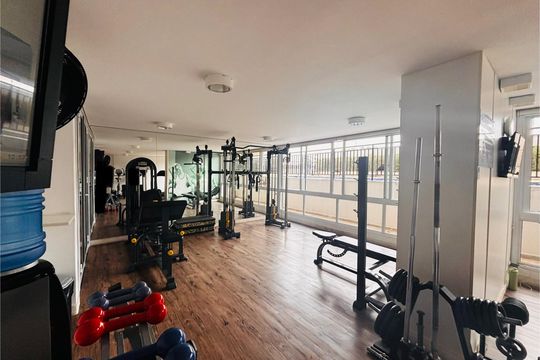 Área comum - Academia de apartamento para alugar com 1 quarto, 43m² em Melville Empresarial I E Ii, Barueri