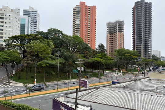 Quarto Vista  de apartamento para alugar com 1 quarto, 52m² em Nova Petrópolis, São Bernardo do Campo