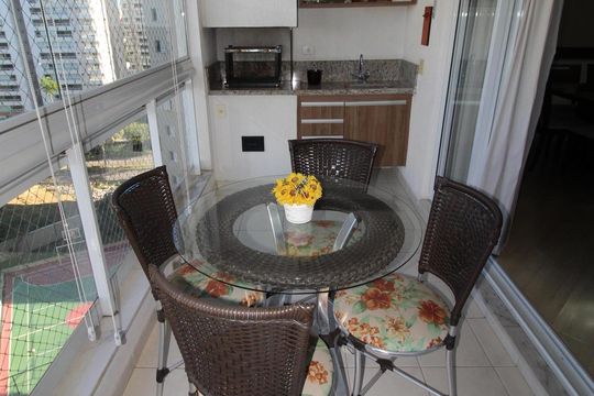 Sacada de apartamento para alugar com 3 quartos, 150m² em Vila Ema, São José dos Campos