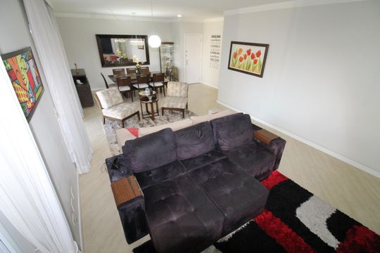 Sala de apartamento para alugar com 3 quartos, 150m² em Vila Ema, São José dos Campos