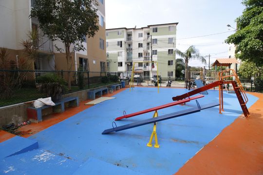 Área comum - Playground de apartamento à venda com 2 quartos, 43m² em Jacarepaguá, Rio de Janeiro