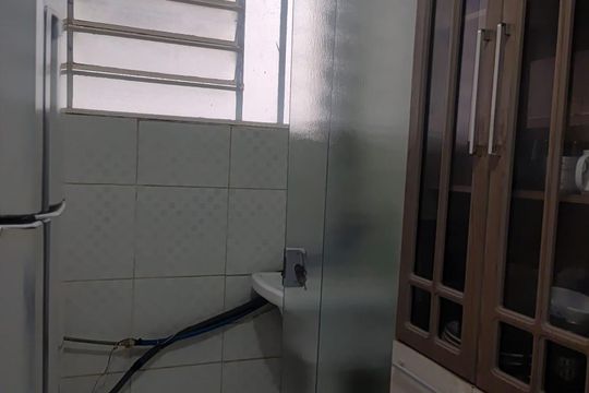 Banheiro de apartamento à venda com 2 quartos, 57m² em Parque Residencial Vila União, Campinas
