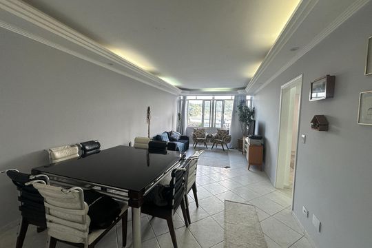 Sala de apartamento para alugar com 2 quartos, 90m² em Centro, São Vicente