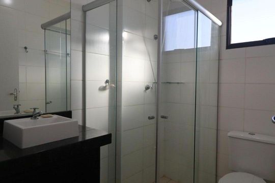Banheiro de apartamento para alugar com 2 quartos, 48m² em Jardim Jose Sampaio Junior, Ribeirão Preto
