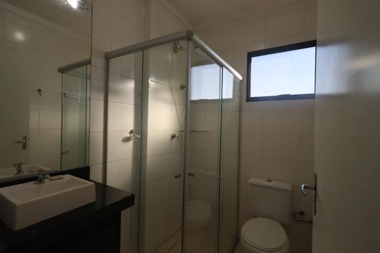 Banheiro de apartamento para alugar com 2 quartos, 48m² em Jardim Jose Sampaio Junior, Ribeirão Preto