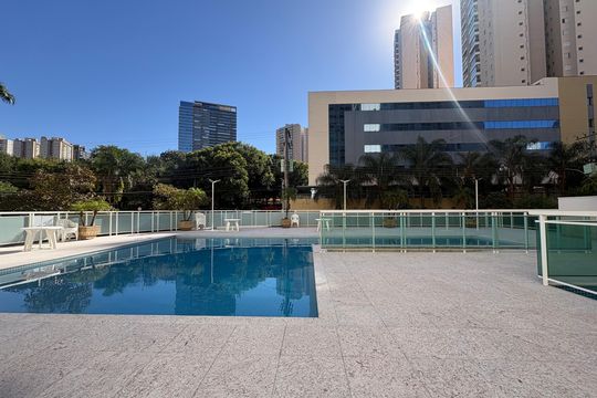 Área comum - Piscina de apartamento para alugar com 1 quarto, 59m² em Jardim Botânico, Ribeirão Preto