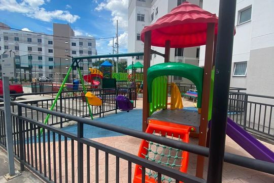 Playground de apartamento à venda com 2 quartos, 45m² em Campo Grande, Rio de Janeiro