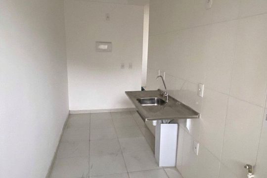 Cozinha de apartamento à venda com 2 quartos, 45m² em Campo Grande, Rio de Janeiro