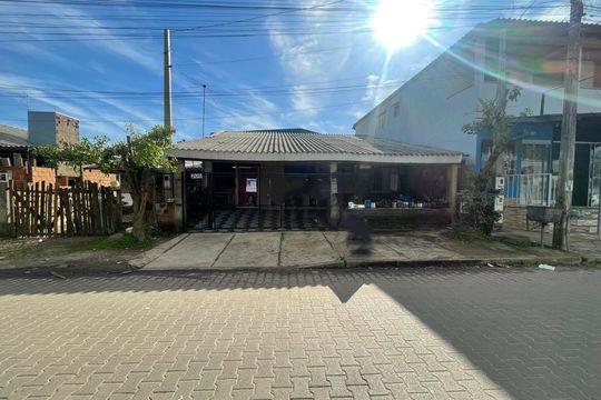Placa Instalada em 17/07/2026 - Cod.VZOE-85 de casa para alugar com 2 quartos, 150m² em Santos Dumont, São Leopoldo