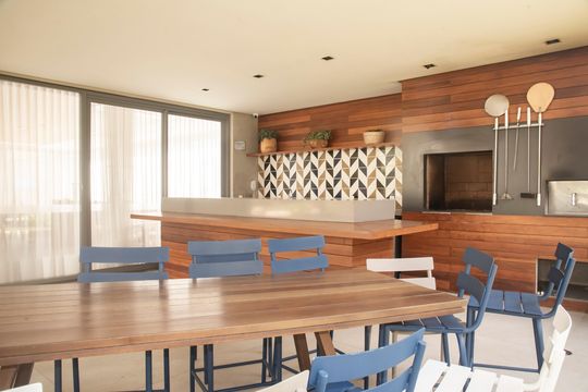 Área comum - Churrasqueira de apartamento à venda com 3 quartos, 134m² em Mirandópolis, São Paulo