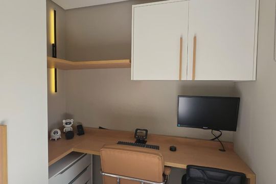 Quarto de apartamento à venda com 1 quarto, 39m² em Cidade Jardim, São Paulo
