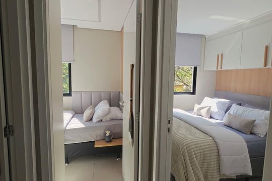 Quarto de apartamento à venda com 1 quarto, 39m² em Cidade Jardim, São Paulo