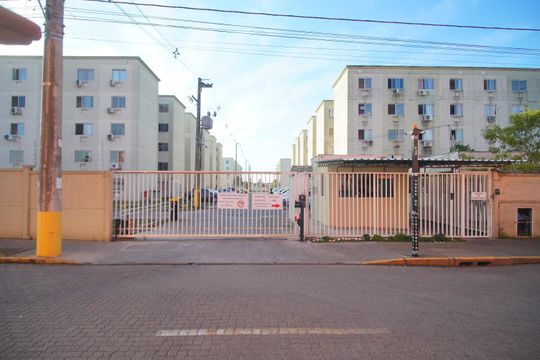 fachada de apartamento à venda com 2 quartos, 43m² em Santos Dumont, São Leopoldo