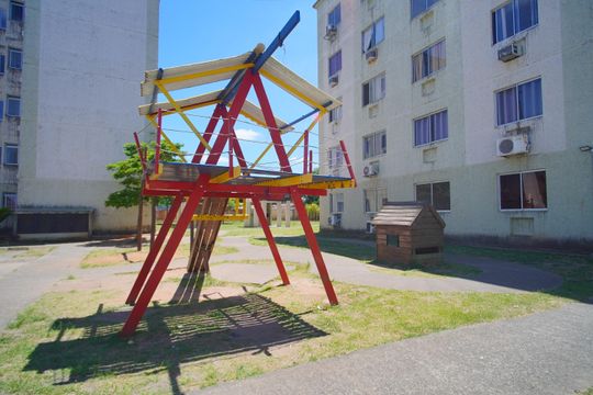 Área comum - Playground 2 de apartamento à venda com 2 quartos, 43m² em Santos Dumont, São Leopoldo