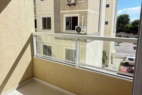 Varanda de apartamento à venda com 2 quartos, 26m² em Inhoaíba, Rio de Janeiro
