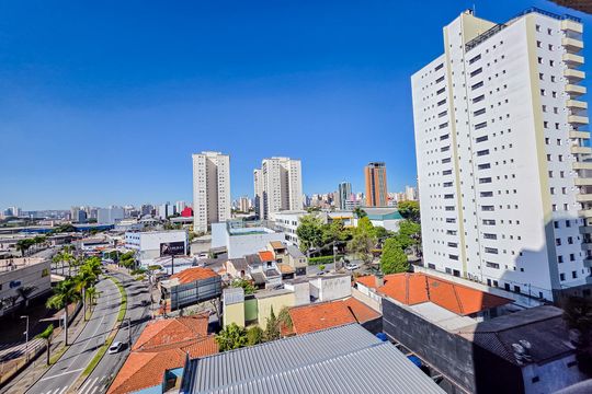 Vista da Varanda de apartamento para alugar com 2 quartos, 55m² em Jardim, Santo André