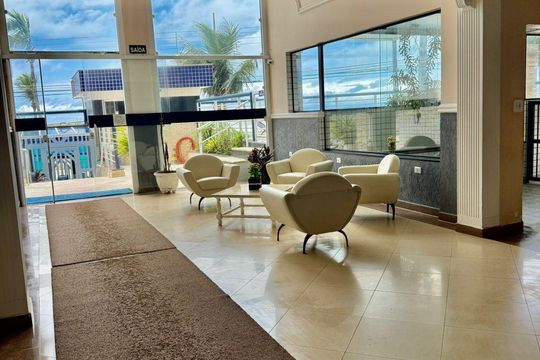 Área externa de apartamento para alugar com 2 quartos, 57m² em Guilhermina, Praia Grande