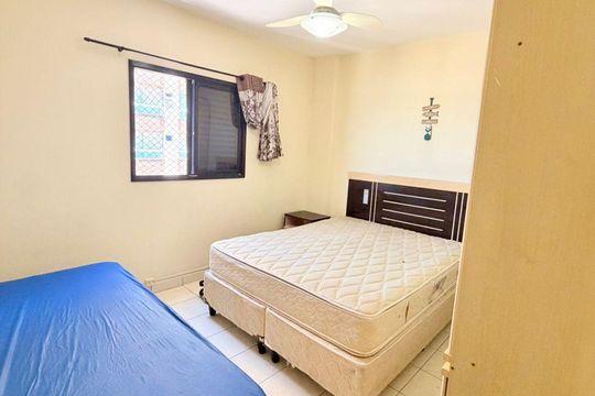 Quarto 2 de apartamento para alugar com 2 quartos, 57m² em Guilhermina, Praia Grande