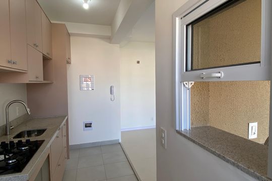 Cozinha - Área de Serviço de apartamento para alugar com 2 quartos, 50m² em Vila Osasco, Osasco