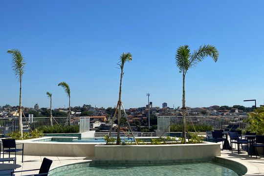 Área comum - Piscina de apartamento para alugar com 2 quartos, 50m² em Vila Osasco, Osasco