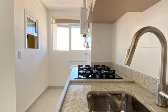 Cozinha - Área de Serviço de apartamento para alugar com 2 quartos, 50m² em Vila Osasco, Osasco