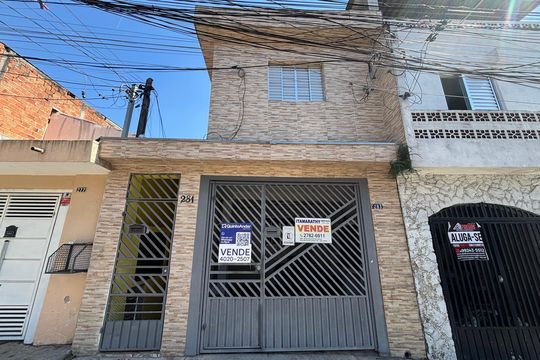 Fachada de casa à venda com 8 quartos, 500m² em Jardim Santa Maria, São Paulo