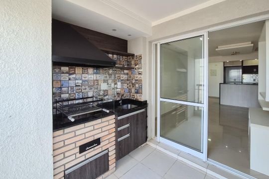 Varanda da Sala de apartamento para alugar com 3 quartos, 65m² em Jardim Independencia, São Bernardo do Campo