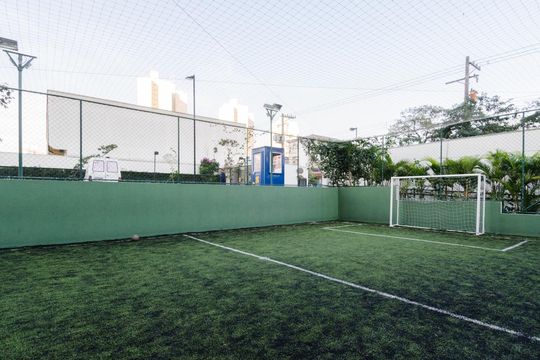 Área comum - quadra de apartamento para alugar com 3 quartos, 65m² em Jardim Independencia, São Bernardo do Campo