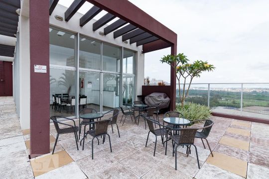 Area Comum - Churrasqueira de kitnet/studio para alugar com 0 quarto, 37m² em Vila Augusta, Guarulhos