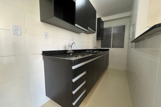 Cozinha de apartamento para alugar com 2 quartos, 59m² em Aeroporto, Juiz de Fora