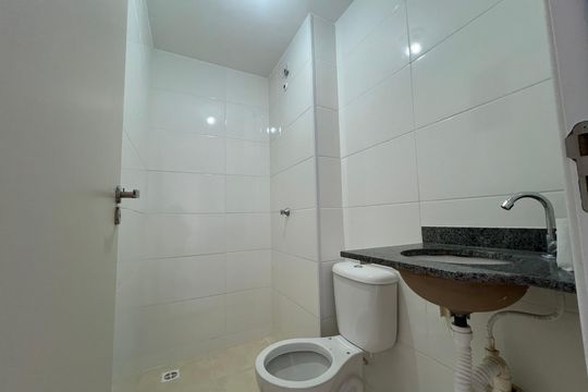 Banheiro de apartamento para alugar com 2 quartos, 59m² em Aeroporto, Juiz de Fora