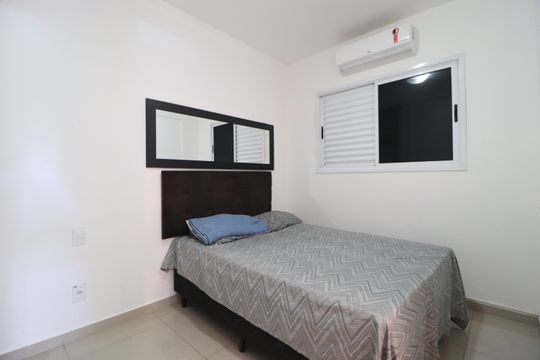 Quarto 2 - Suíte de apartamento para alugar com 2 quartos, 58m² em Santa Mônica, Uberlândia