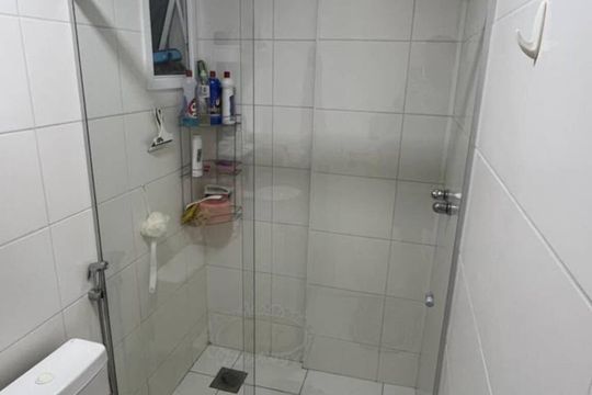 Banheiro de apartamento para alugar com 1 quarto, 55m² em Parque Tamandaré, Campos dos Goytacazes