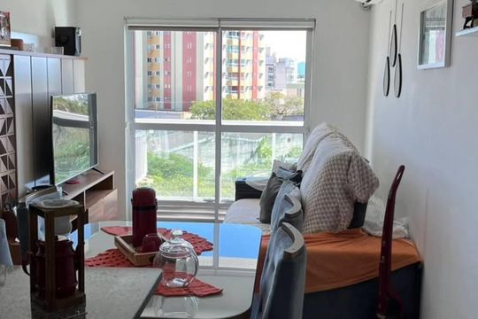 Sala de apartamento para alugar com 1 quarto, 55m² em Parque Tamandaré, Campos dos Goytacazes
