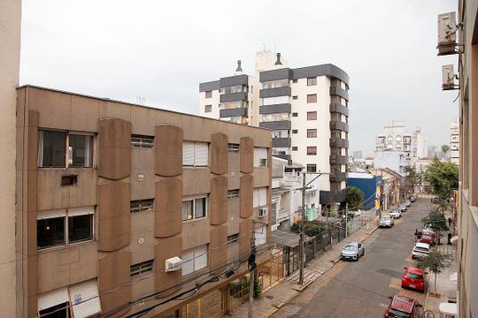 Área de Serviço + Despensa Vista de apartamento à venda com 2 quartos, 82m² em Cidade Baixa, Porto Alegre