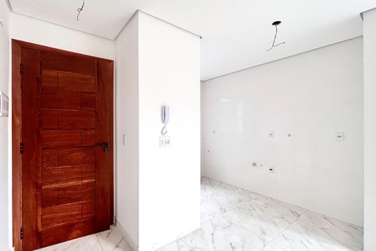 Cozinha de apartamento à venda com 2 quartos, 55m² em Vila Libanesa, São Paulo