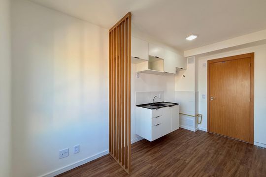 Sala de apartamento para alugar com 1 quarto, 24m² em Vila das Belezas, São Paulo