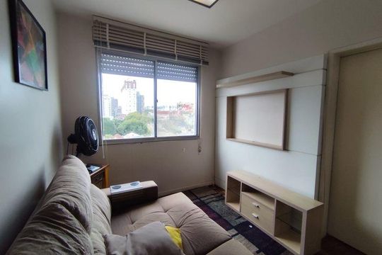Sala de apartamento para alugar com 1 quarto, 40m² em Cidade Baixa, Porto Alegre
