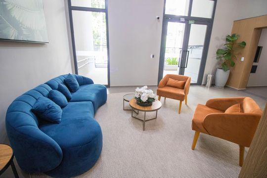 Área comum de kitnet/studio à venda com 1 quarto, 27m² em Cidade Monções, São Paulo