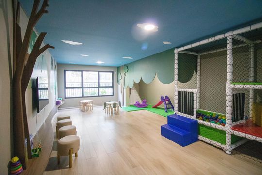 Área comum de kitnet/studio à venda com 1 quarto, 27m² em Cidade Monções, São Paulo