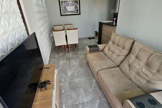 Sala de apartamento para alugar com 2 quartos, 50m² em Jaguaribe, Osasco