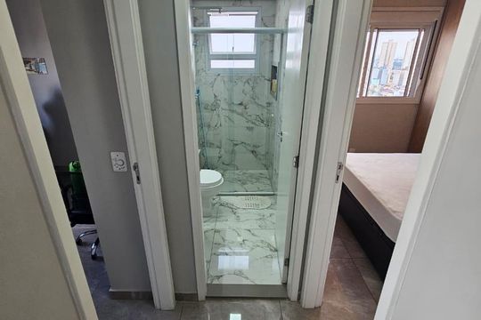 Corredor de apartamento para alugar com 2 quartos, 50m² em Jaguaribe, Osasco