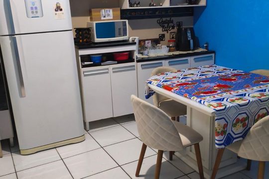 Cozinha de casa à venda com 2 quartos, 65m² em Parque Savoi City, São Paulo