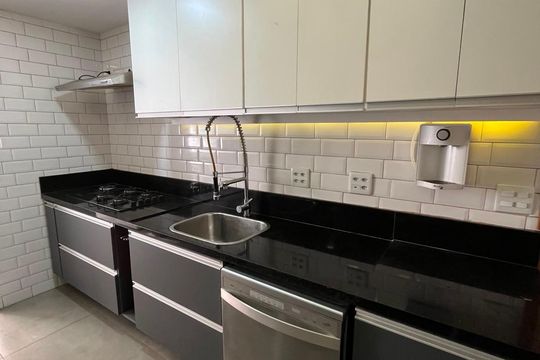 Cozinha de apartamento à venda com 3 quartos, 120m² em Andaraí, Rio de Janeiro