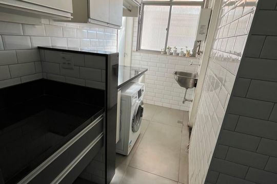 Cozinha de apartamento à venda com 3 quartos, 120m² em Andaraí, Rio de Janeiro