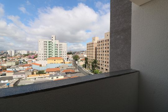 Varanda da Sala de apartamento à venda com 2 quartos, 40m² em Vila Alpina, São Paulo
