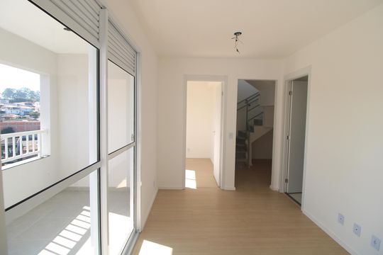 Sala de apartamento para alugar com 1 quarto, 73m² em Campo Grande, São Paulo
