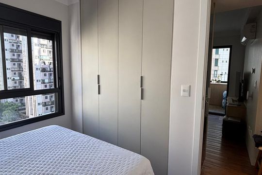 Quarto de kitnet/studio à venda com 1 quarto, 38m² em Indianópolis, São Paulo